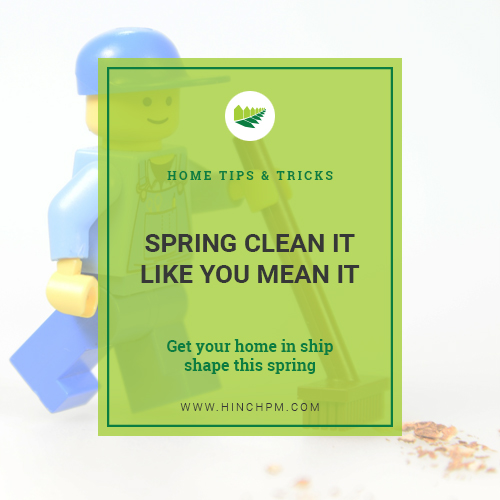Spring Clean It Like You Mean It