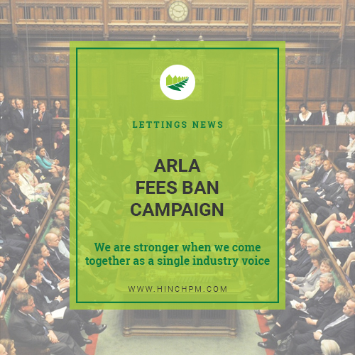 ARLA Fees Ban Campaign