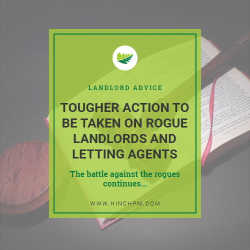 Tougher action to be taken on rogue landlords and letting agents