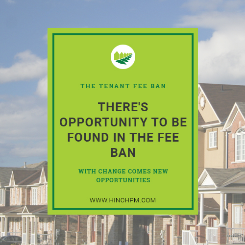 There's opportunity to be found in the fee ban